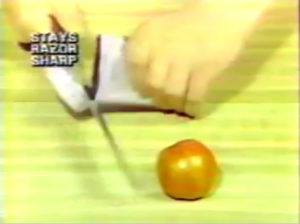 Ginsu Knives - Cut through a tin can as easily as a tomato! : r