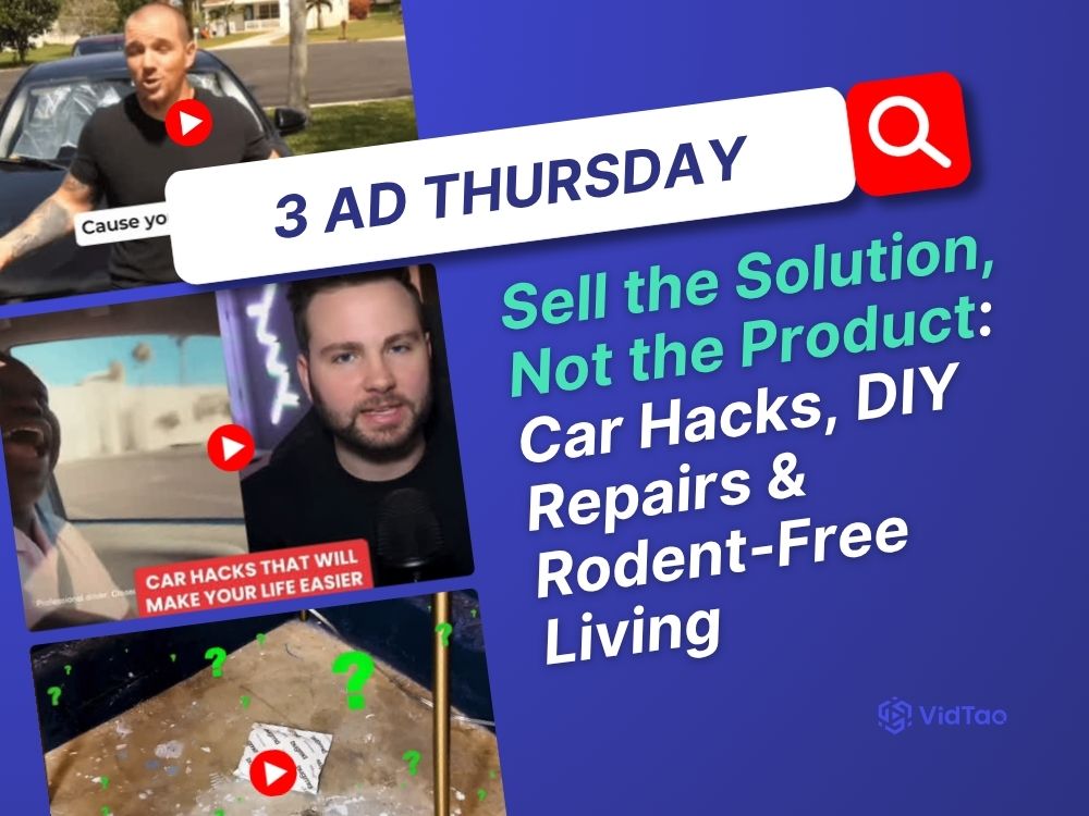 3 ad thursday 29th may 2025 VidTao YouTube ad spy tool